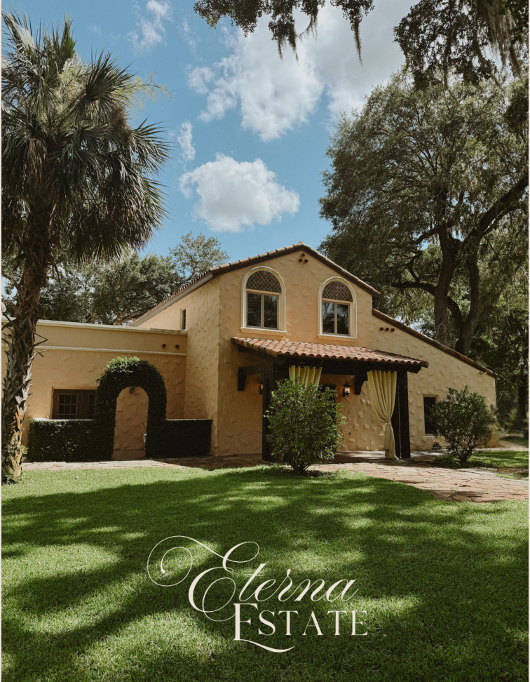 Eterna Estate wedding lookbook cover